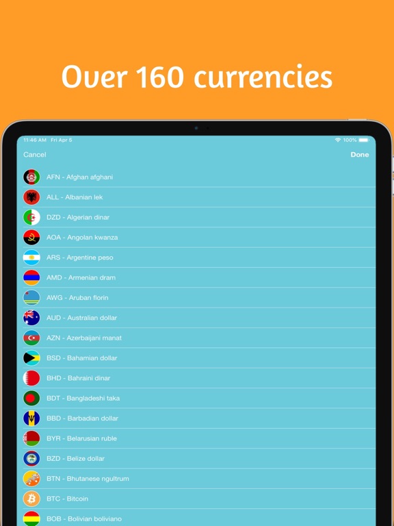 Screenshot #5 pour Currency - Tiny Converter