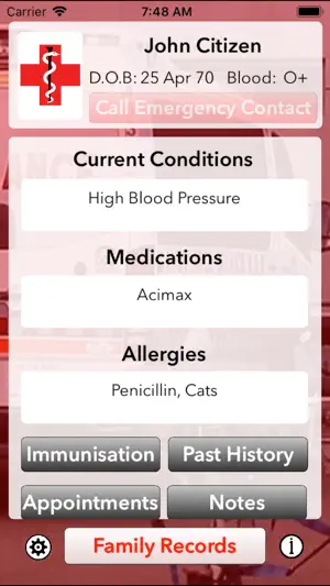 mICE Health screenshot 1