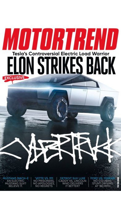 Motor Trend Digital Magazine Screenshot