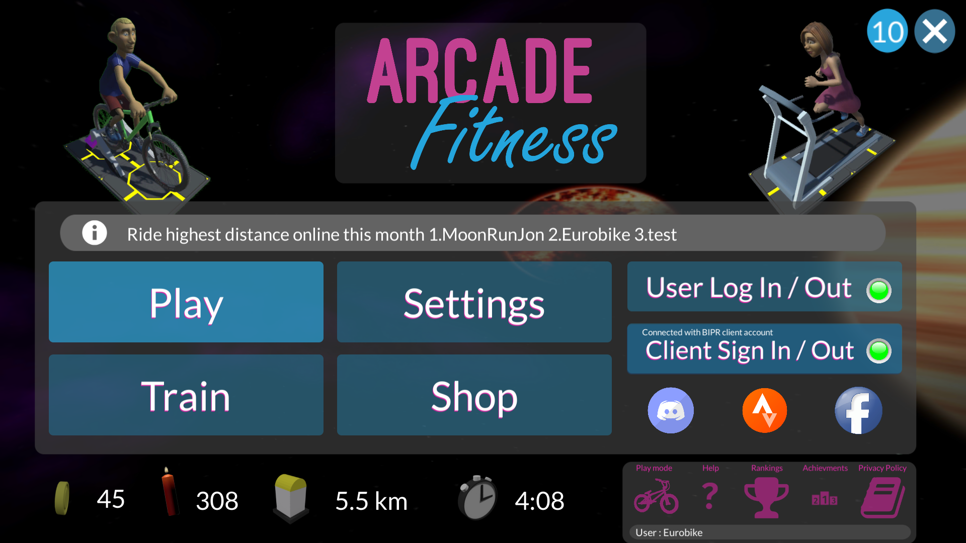Arcade Fitness Bike & Run screenshot 9