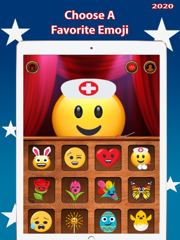 Emoji Holidays Face-App Filter iPad screenshot 4 - Music app