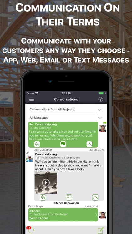 StatusRecap CRM Communication screenshot-5
