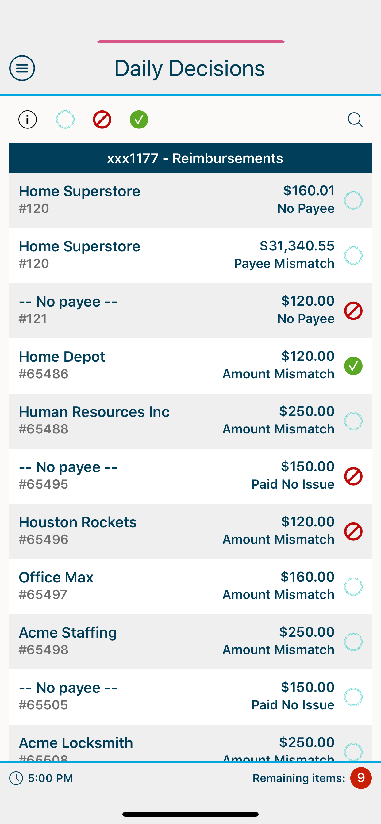 CBT Positive Pay