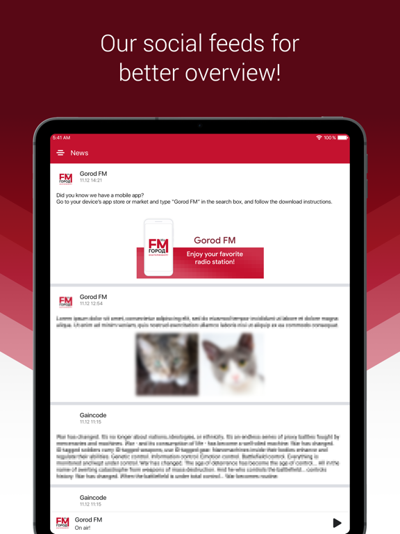 Screenshot #6 pour Gorod FM