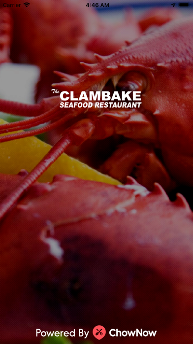 The Clambake Restaurant app screenshot