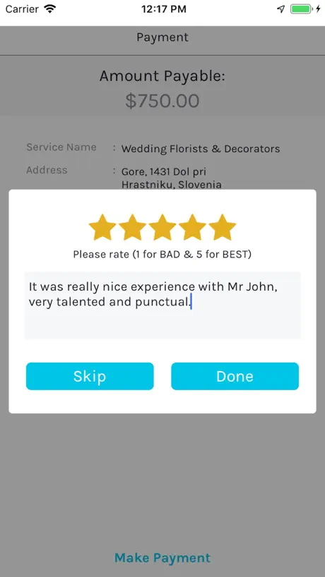 OnDemand Services App