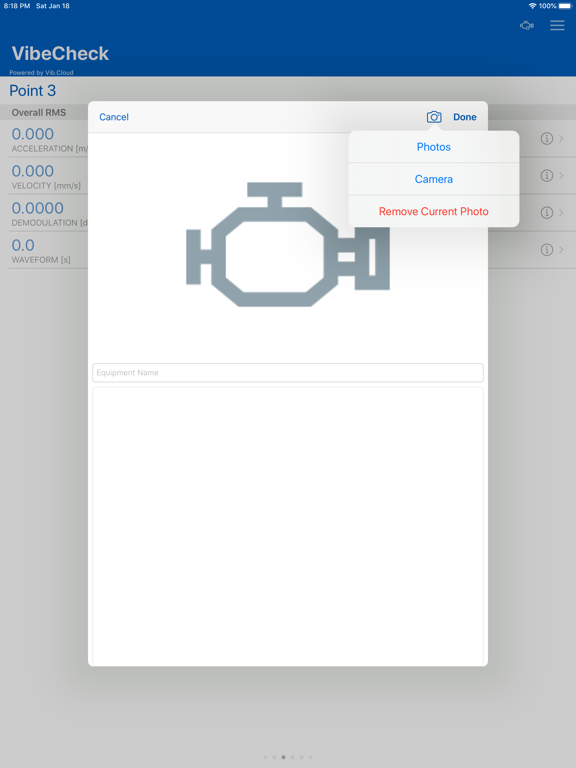 VibeCheck iPad screenshot 5 - Productivity app