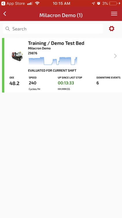 Mobile Portal for Milacron