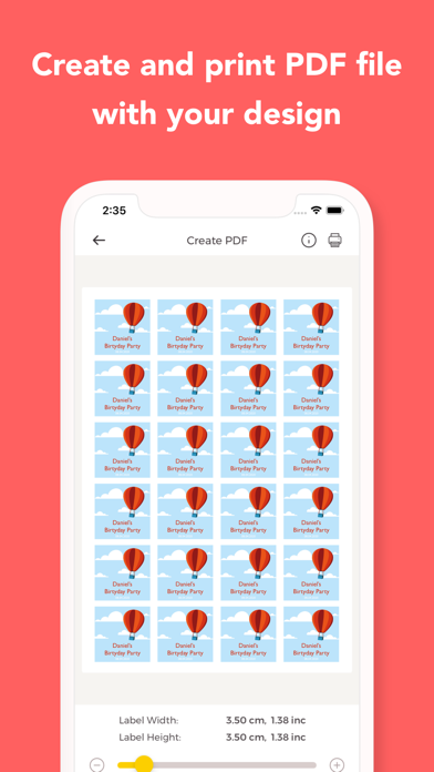 Labelr - Print Custom Labels Screenshot