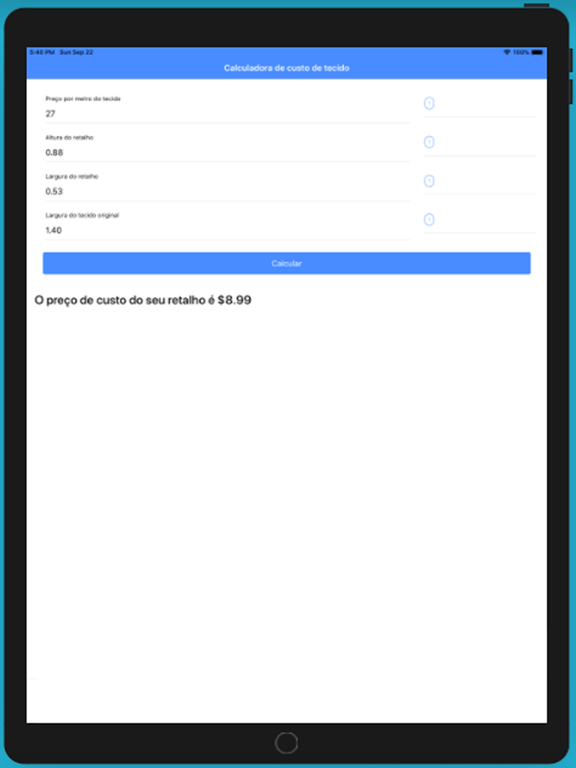 Screenshot #5 pour Calculadora de Retalho