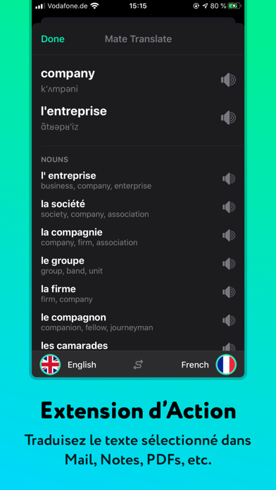 Screenshot #3 pour Traducteur par Mate