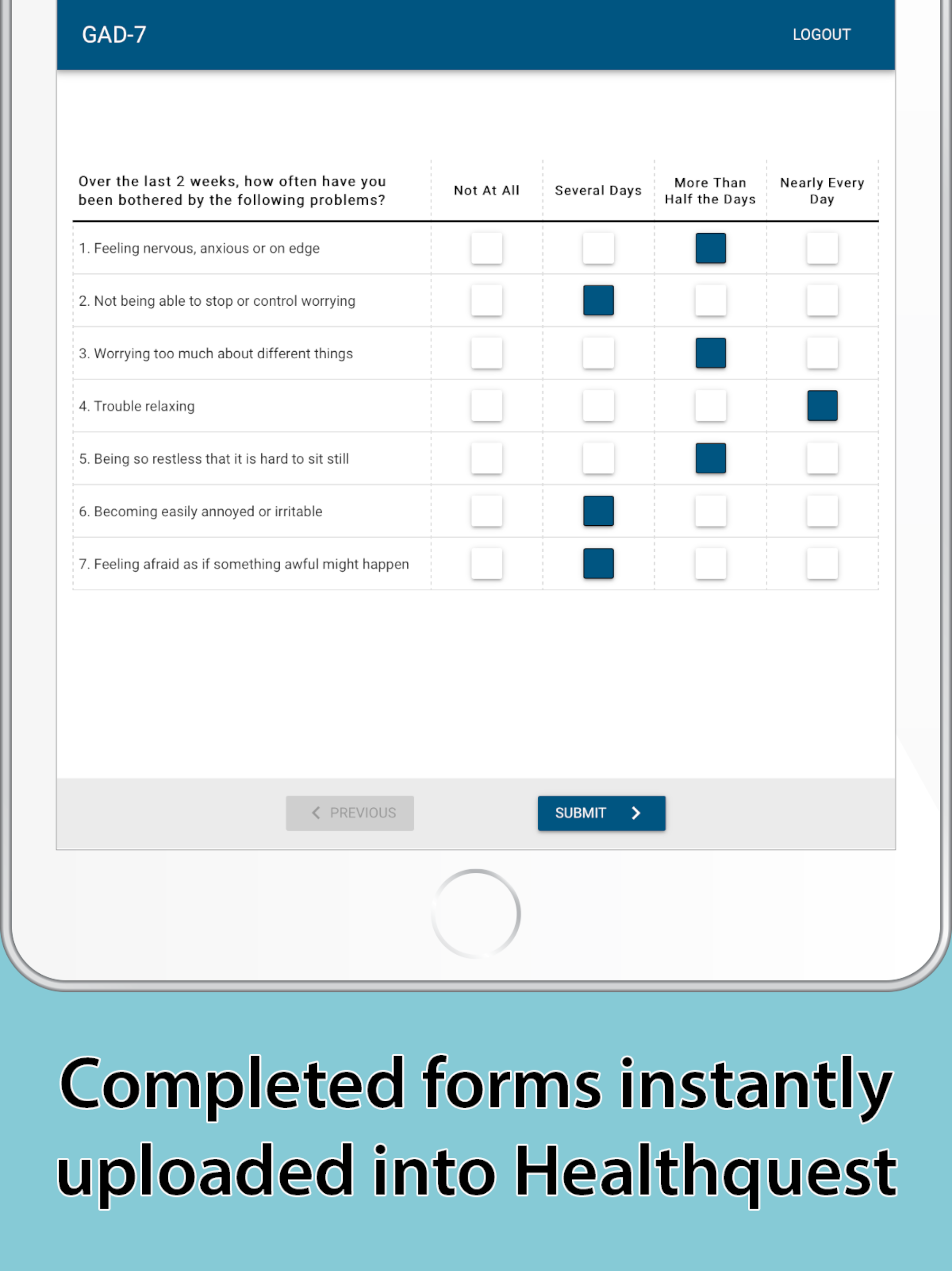 Healthquest Intake Forms screenshot 4