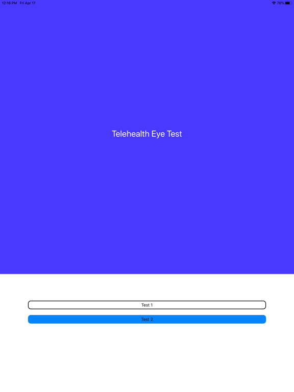 Screenshot #4 pour Telehealth Eye Test