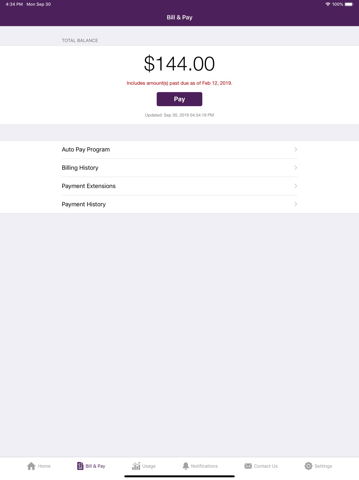SmartHub ipad screenshot 3