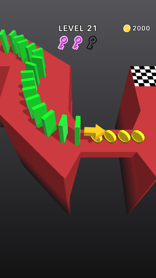 #4. Domino Line! (iOS) 由: Gamincat, Inc.