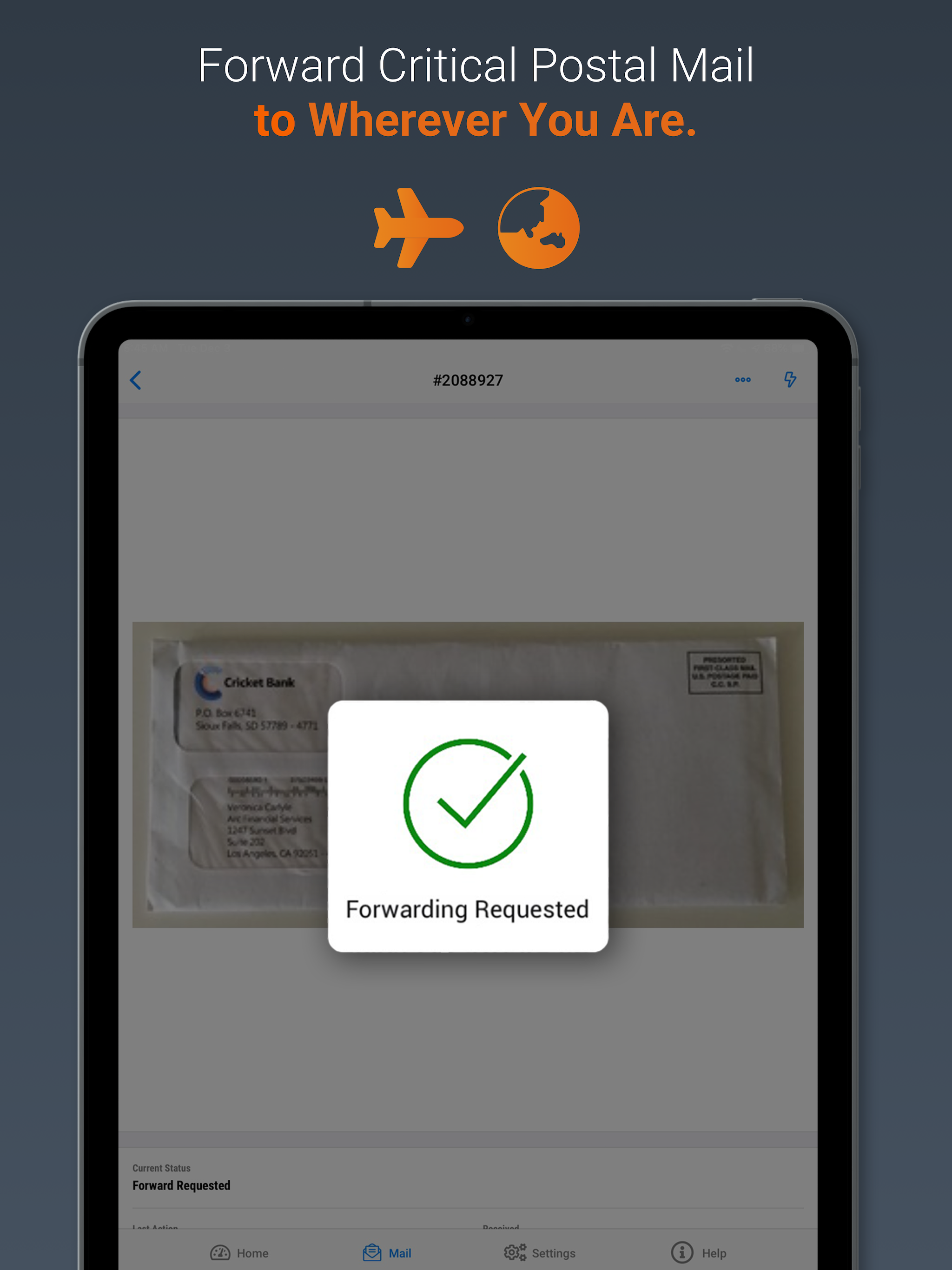 Anytime Mailbox Virtual Mail