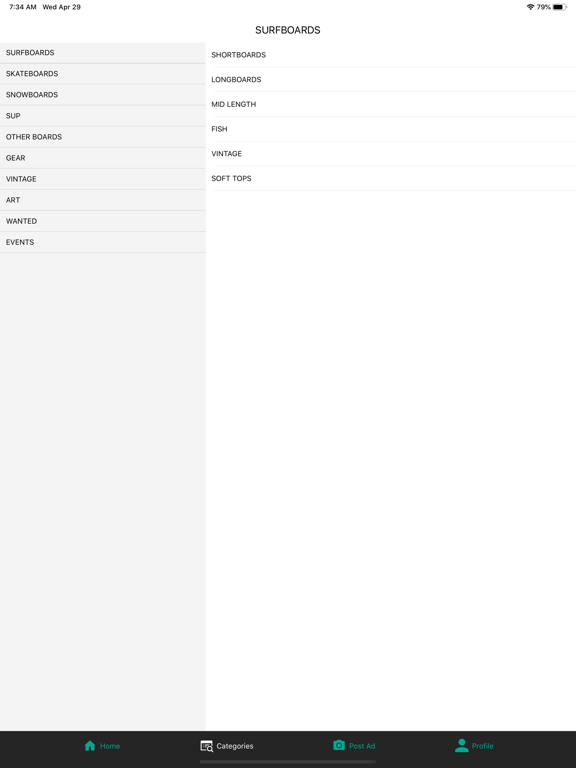 BoardRecycler iPad screenshot 4 - Sports app