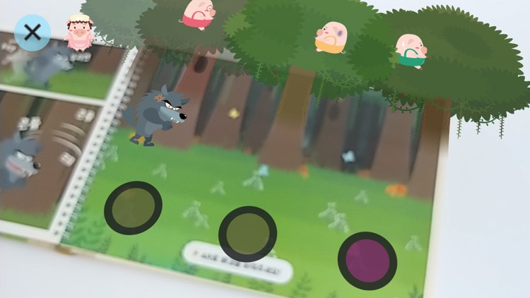 아기돼지 삼형제 AR 게임북 - AK9 어린이 동화