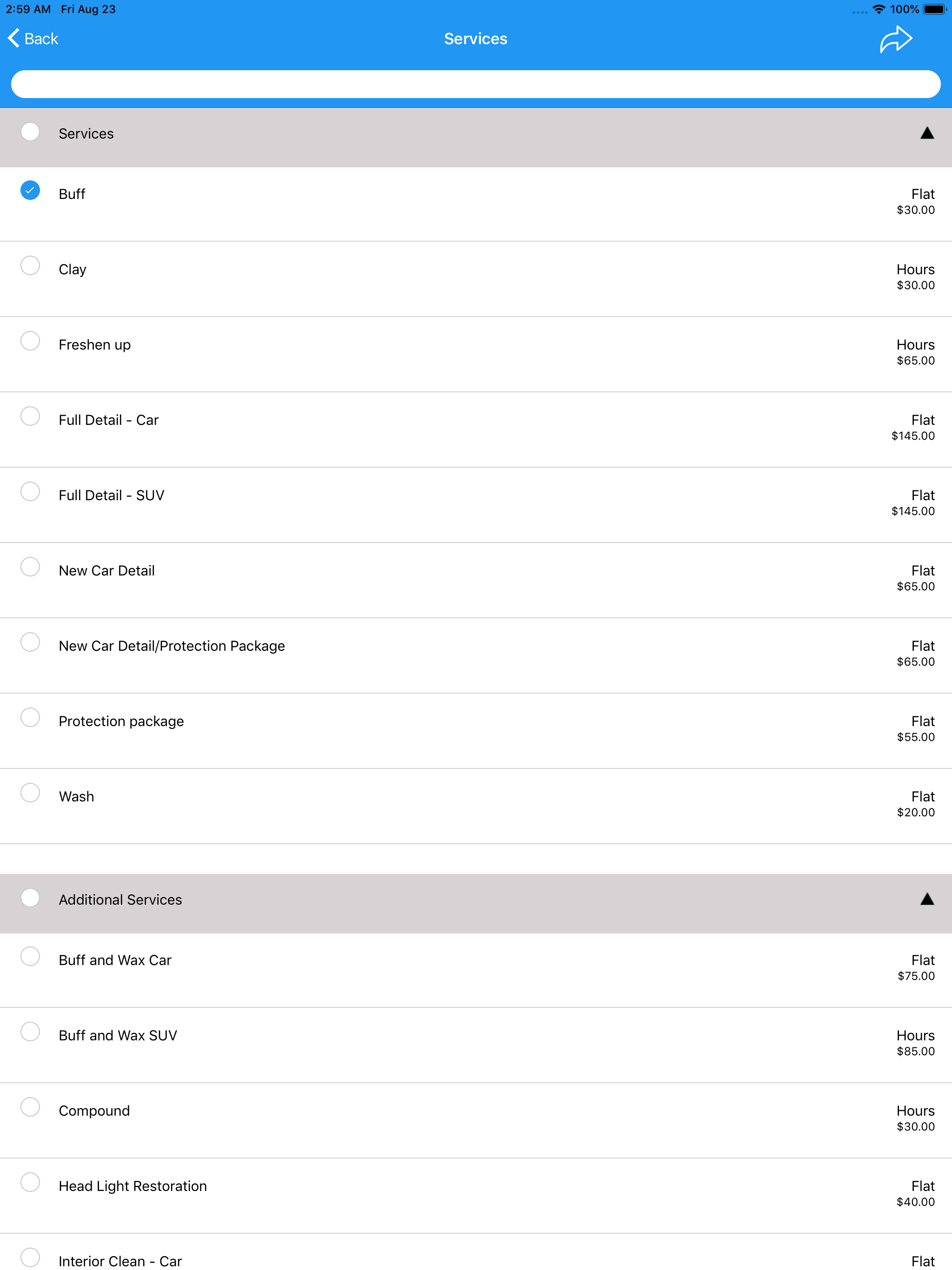 Car Detailing App screenshot 16