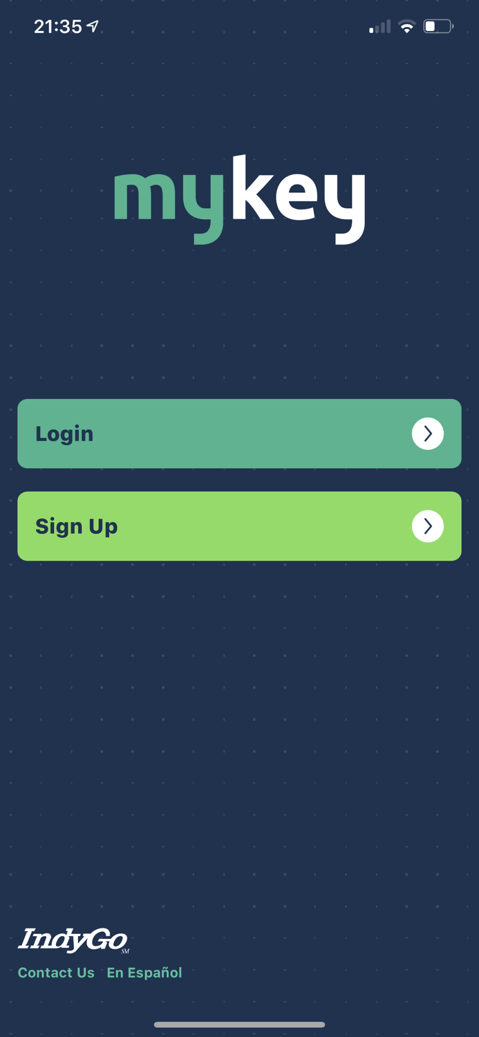 MyKey - IndyGo