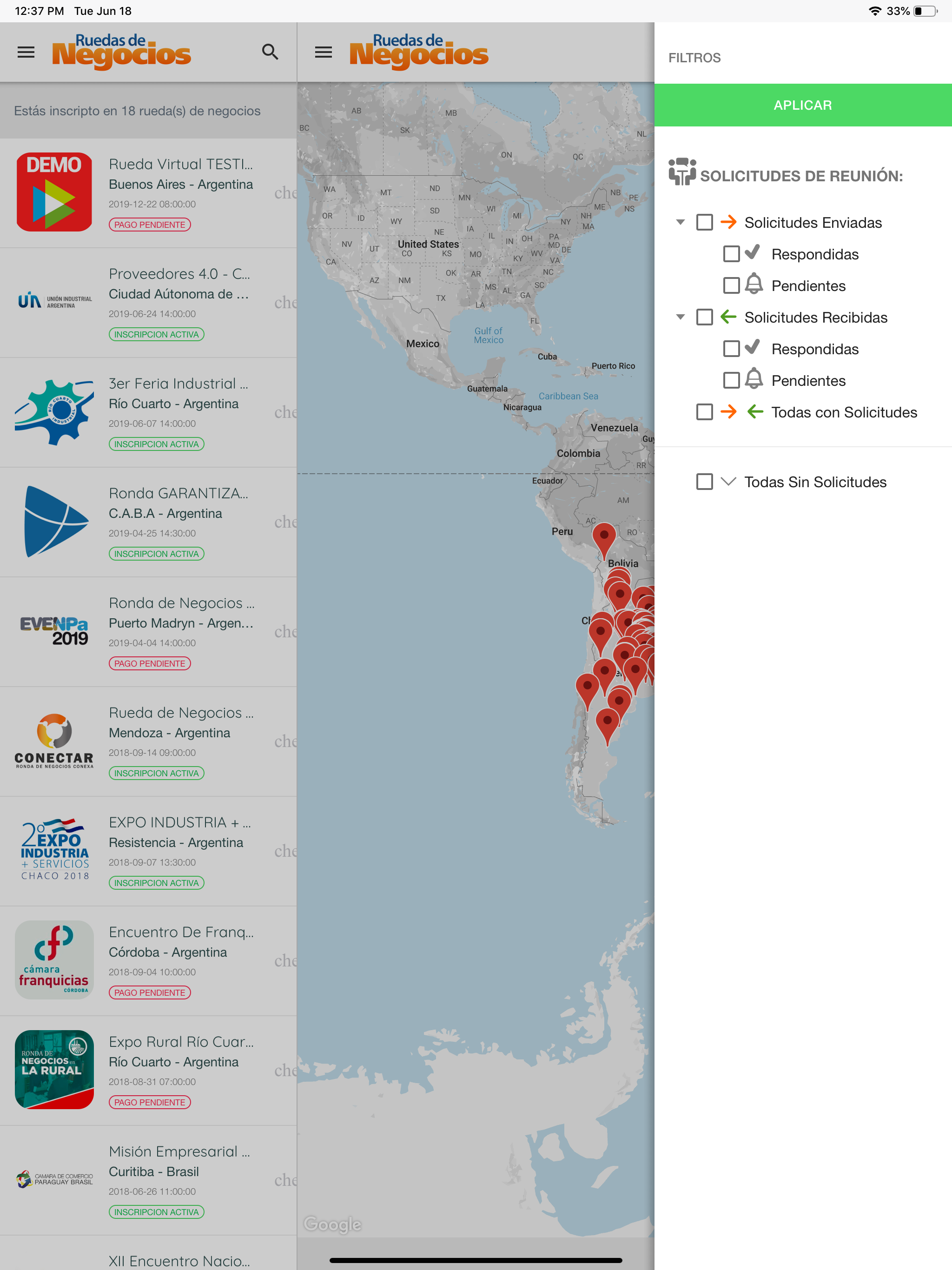 Ruedas De Negocios screenshot 20