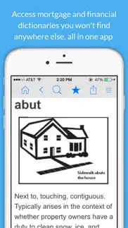 real estate dictionary iphone screenshot 2