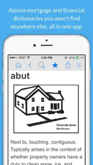 Real Estate Dictionary iphone bilder 1