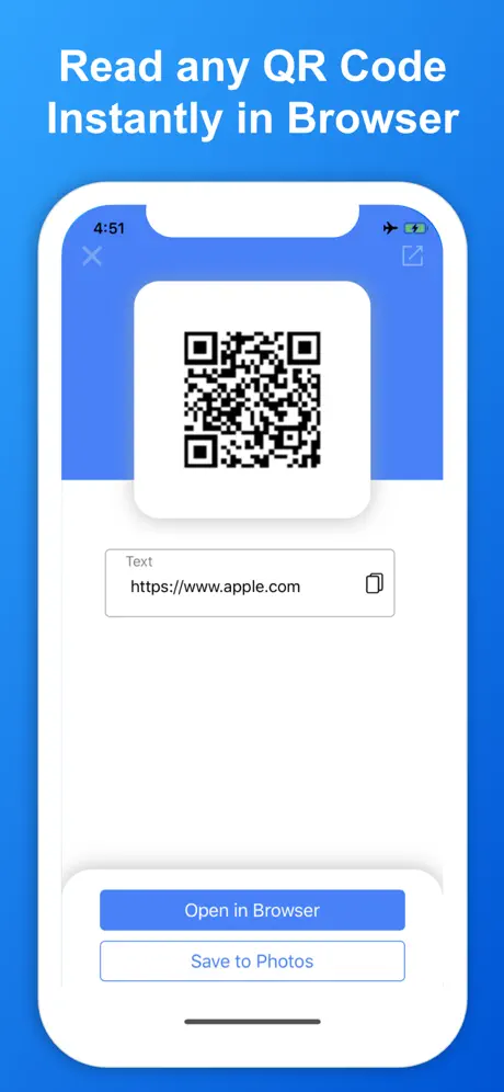 SkyBlueScan: QR Code Scanner