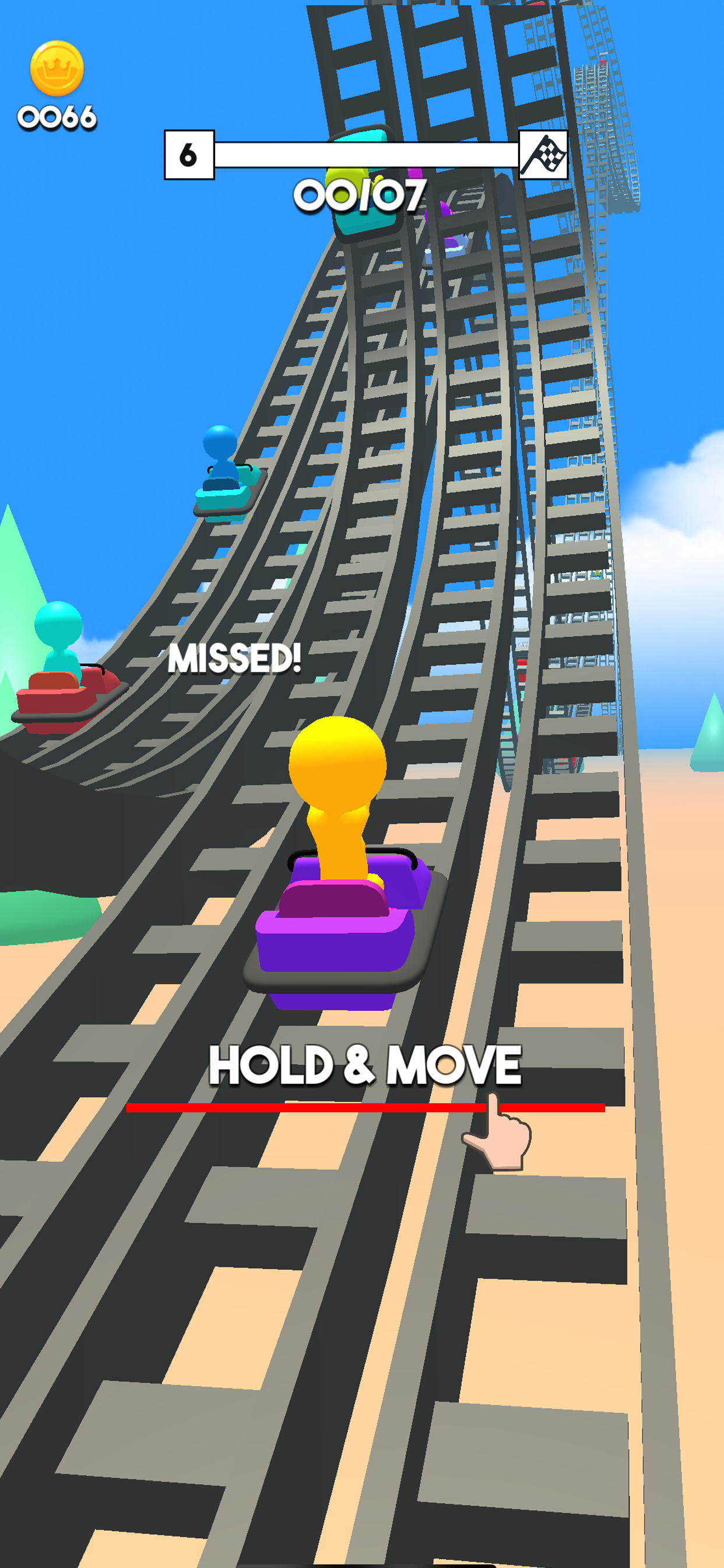 Roller Coaster Rescue screenshot 2