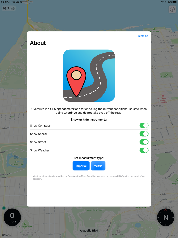 Overdrive Car Dashboard