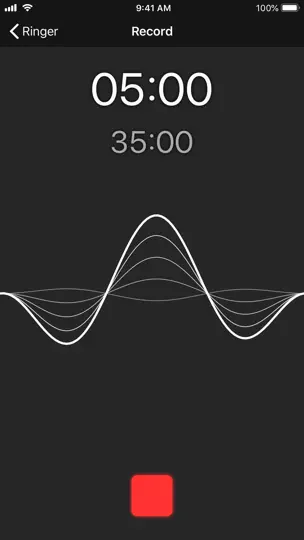 Скриншот Ringer - Ringtone Maker на iPhone 3