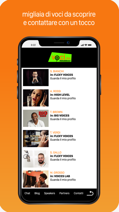 VOCI.fm Screenshot
