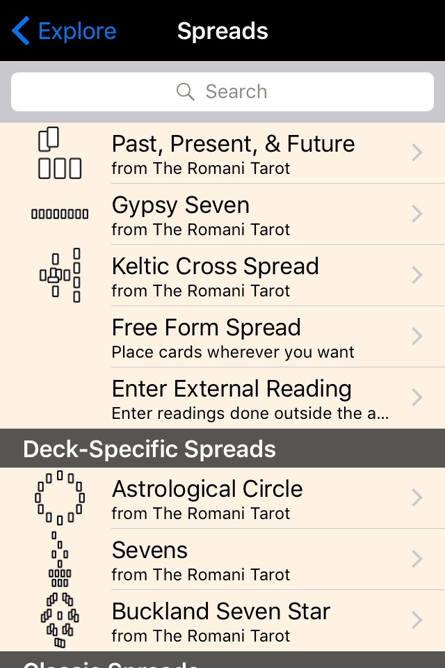 Romani Tarot screenshot 3