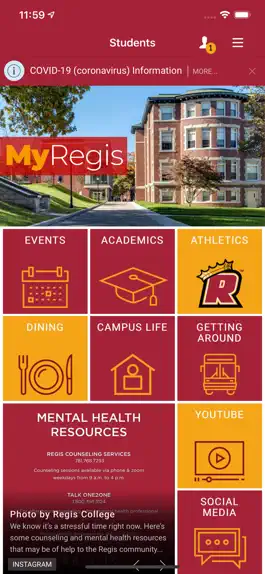 Game screenshot MyRegis, the Regis College app mod apk