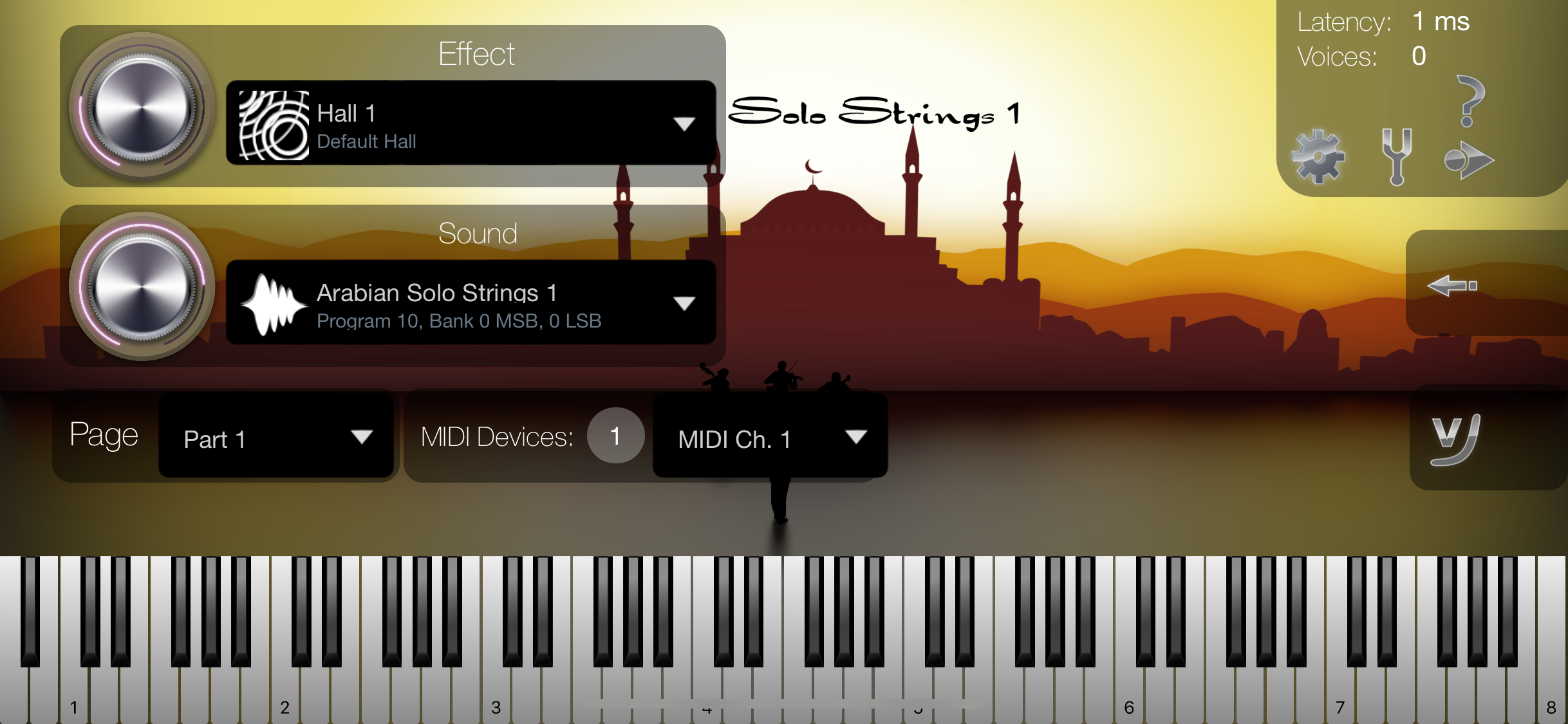Oriental Strings screenshot 4