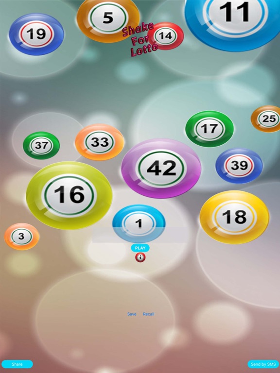 Screenshot #4 pour Shake For Lotto