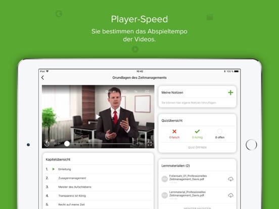 Lecturio: Online Video Kurse iPad screenshot