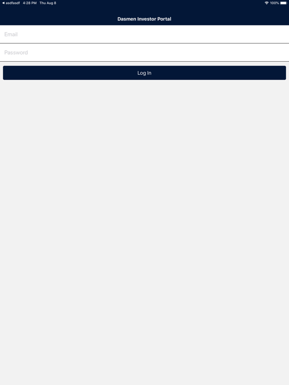 Dasmen Investor Portal