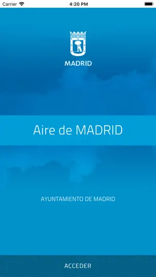 Captura de pantalla de Aire De Madrid en iPhone 1