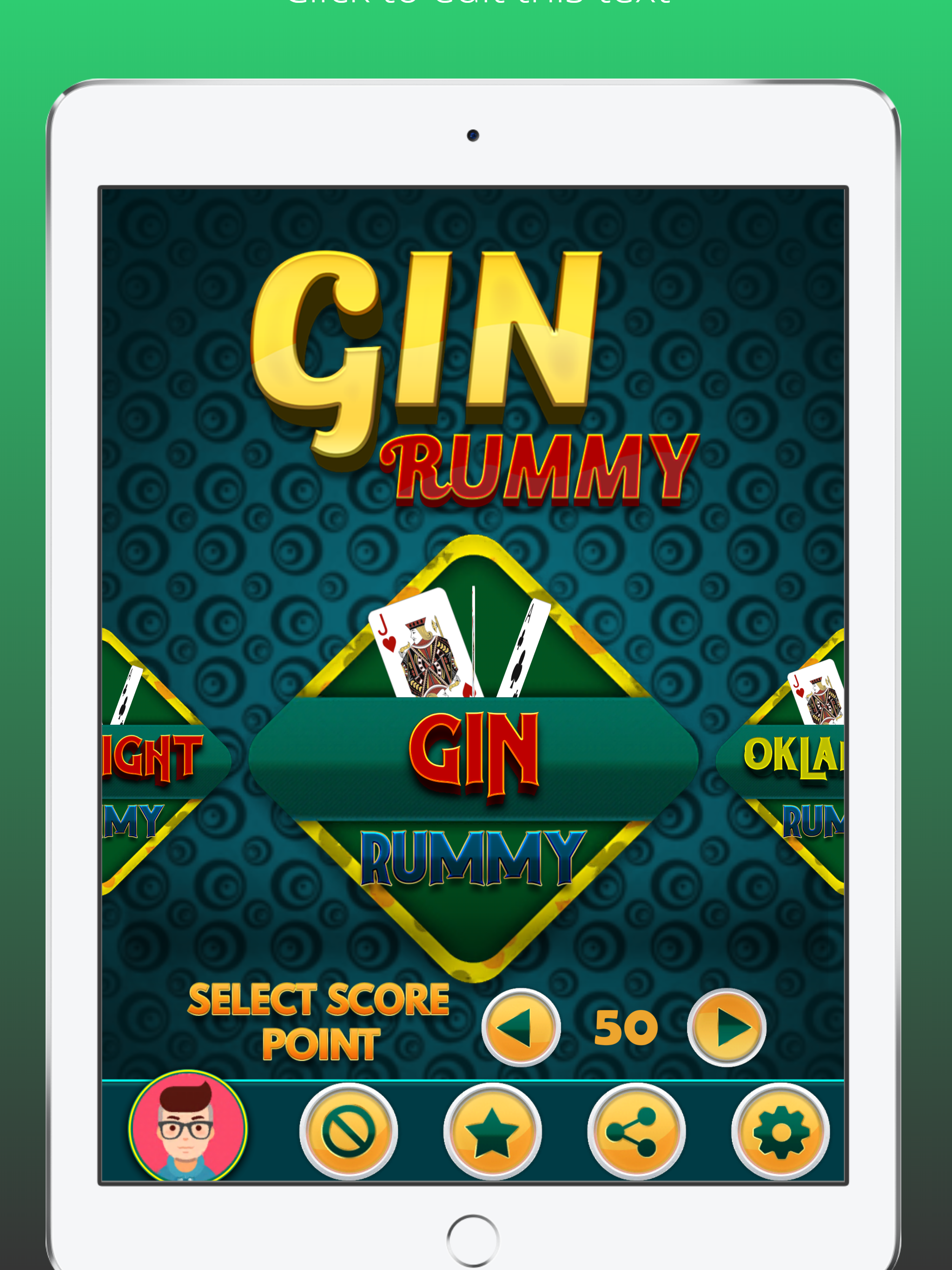 Gin Rummy Offline Card Game