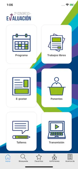 Game screenshot Congreso de Evaluación apk