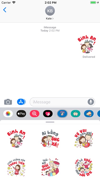 Nhãn Dán Gia Đình Tết