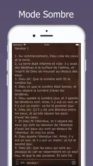 la bible louis segond version iPhone Captures Décran 4