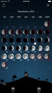 calendario lunar para iphone capturas de pantalla 4