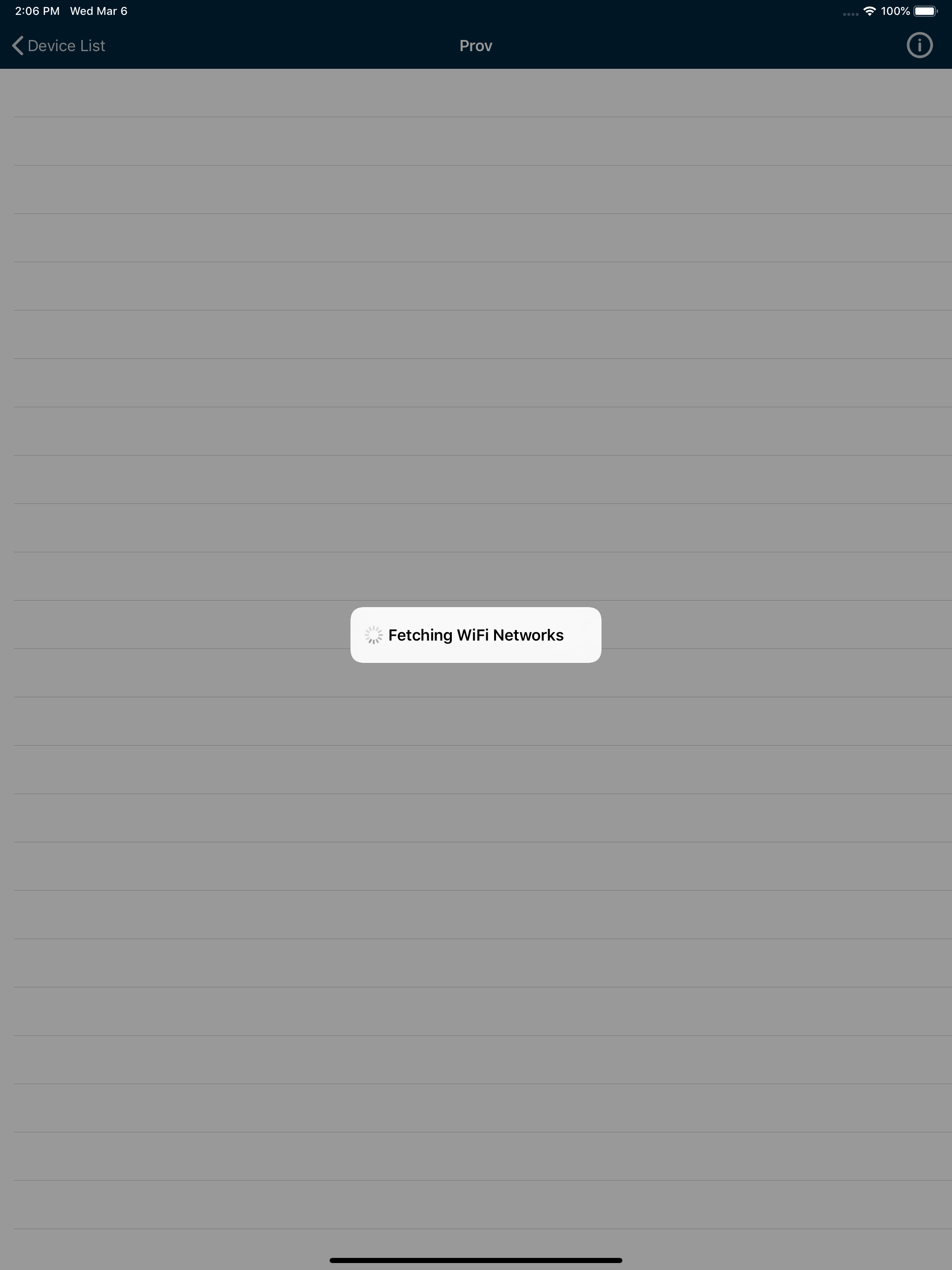 Wi-Fi Provisioning