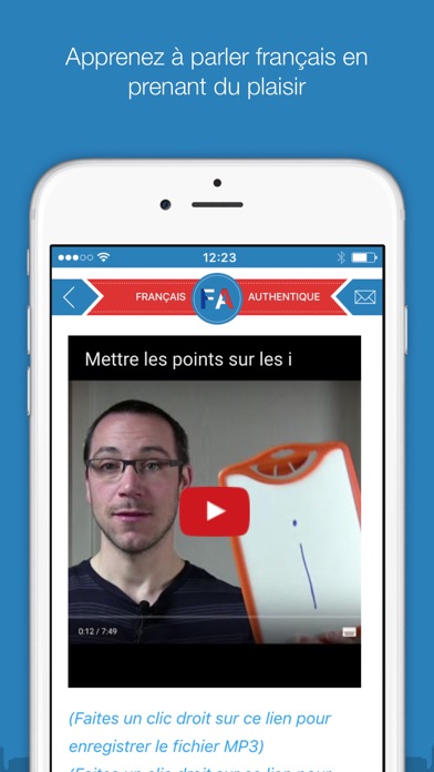 Télécharger Français Authentique pour iPhone / iPad sur l'App Store  (Education)