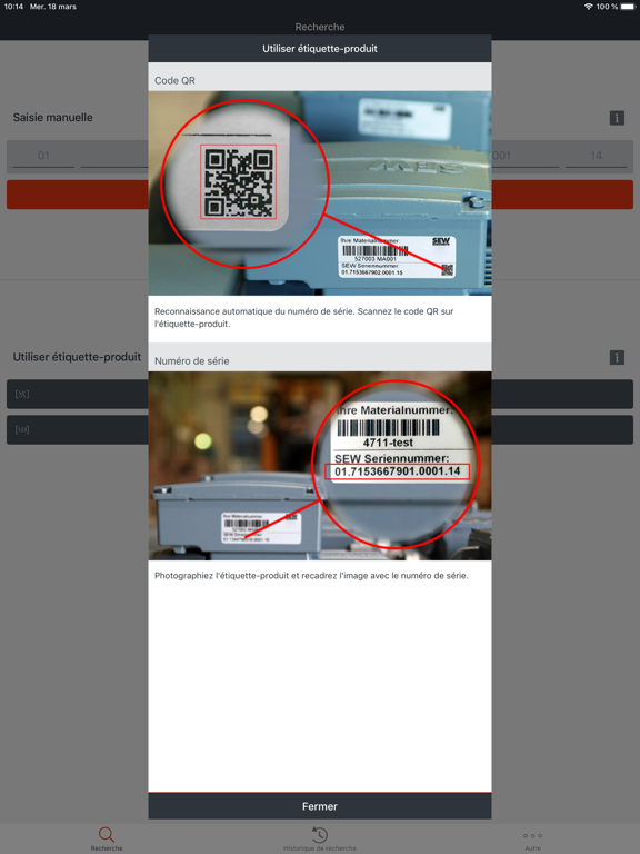 Screenshot #5 pour SEW Product ID plus