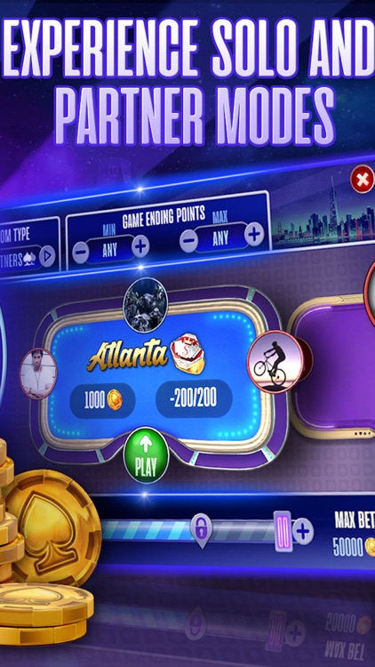 Spades Tournament online game screenshot-4