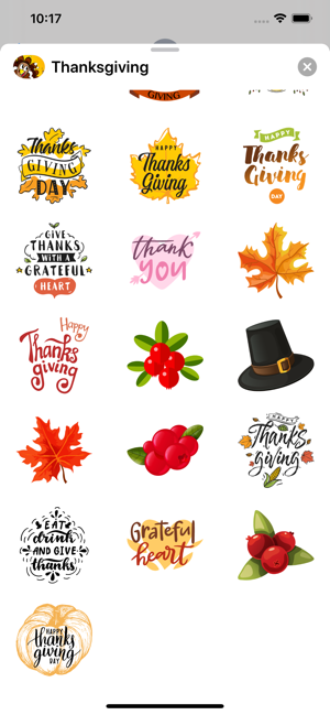 Thanksgiving Stickers · Emojis(圖3)-速報App