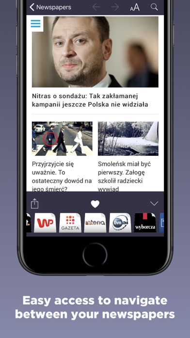 Polish Newspapers Screenshot
